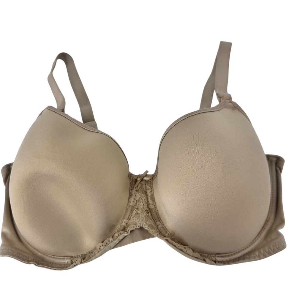 Wacoal Basic Beauty‎ Full Figure Underwire Bra Sand Beige  US 36DD